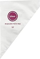 Vista 1 de Webake Bolsa de pastelería desechable de 14 pulgadas para decoración de pasteles, 100 unidades (mediana)