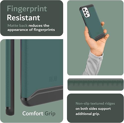 Miniatura 5 de TUDIA Merge - Funda diseñada para Samsung Galaxy A53 5G, protección contra caídas de grado militar Funda protectora de doble capa a prueba de