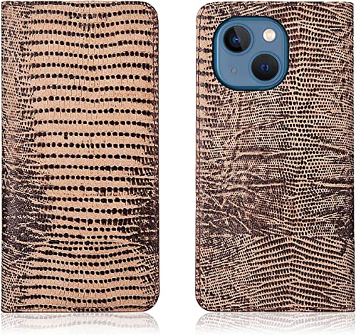 Étui portefeuille iPhone 14 Plus beige pour vos sorties et réunions professionnelles