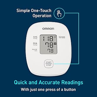 OMRON Iron Blood Pressure Monitor for Home Use & Upper Arm Blood Pressure Cuff - #1 Doctor & Pharmacist Recommended Brand - Clinically Validated