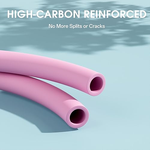 Miniatura 5 de Figura 8 bandas de resistencia con asas, juego de 3 (20 libras, 30 libras, 40 libras) para entrenamiento de brazos, hombros y cuerpo completo,