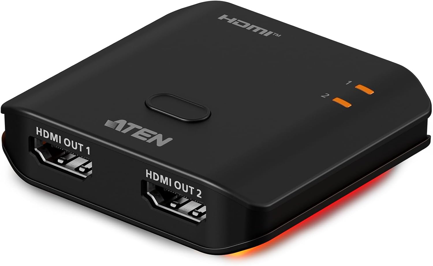 ATEN Essentials VS5812 2-Port 8K HDMI Splitter, 1 Source to 2 Displays, HDR10+, Deep Color, HDCP1.4, HDCP2.2, 48 gbps DTS-HD, Dolby TrueHD, One Touch Screen Off