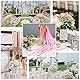 30 Stücke Weiß Wedding Wands mit Glocke,Zauberstäbe Hochzeit Luftschlangen,Luftschlangen mit Holzstäbchen werden für Hochzeiten, Geburtstage, Weihnachten, Partys und andere Feiertagsfeiern verwendet