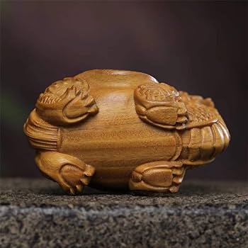 061501    桃の木素材龍亀手彫り2個セット　約24*42ミリ 71jhGz8qKLL._AC_UL210_SR210,