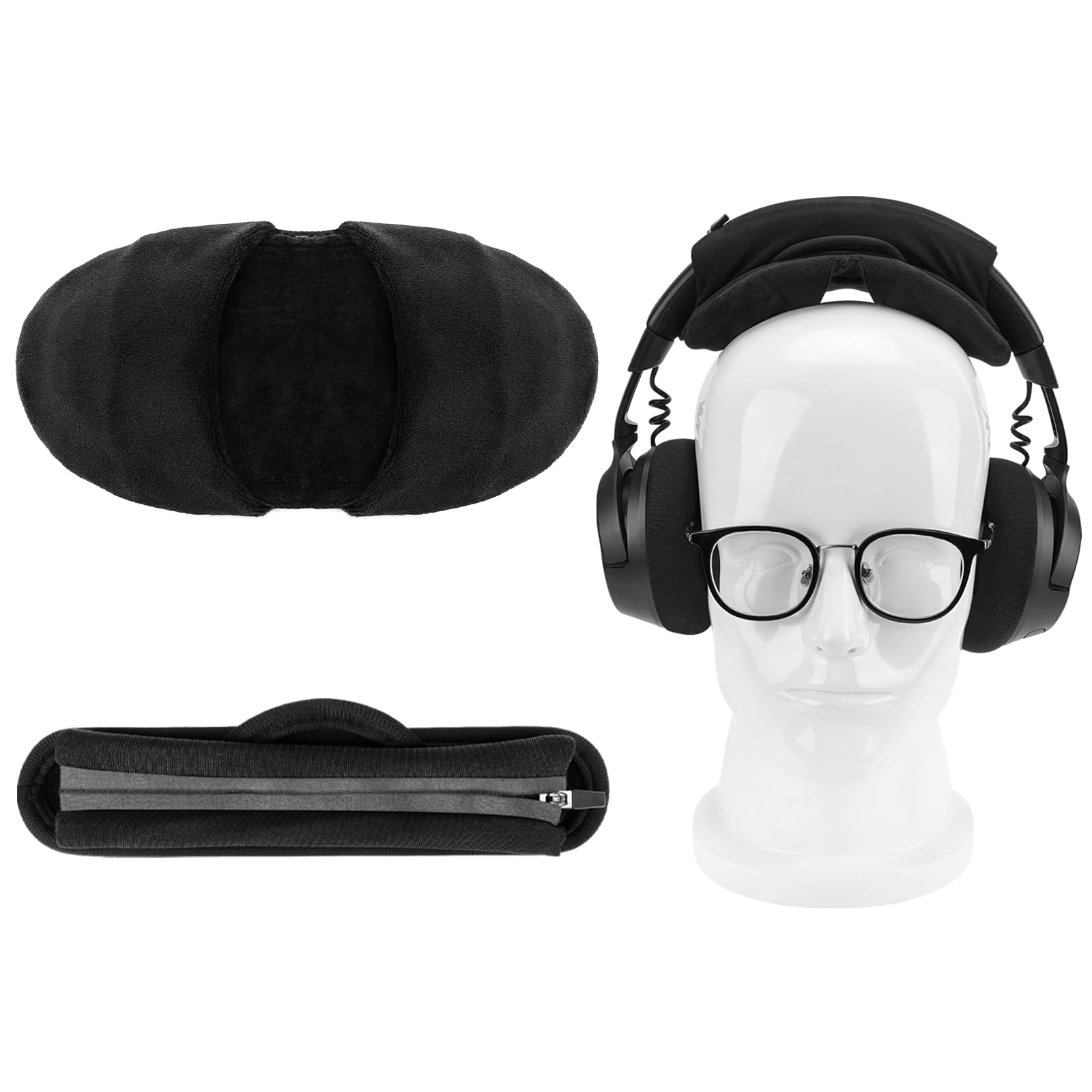 Amazon.com: Geekria Large Hook and Loop Headband Cover and Pad Set