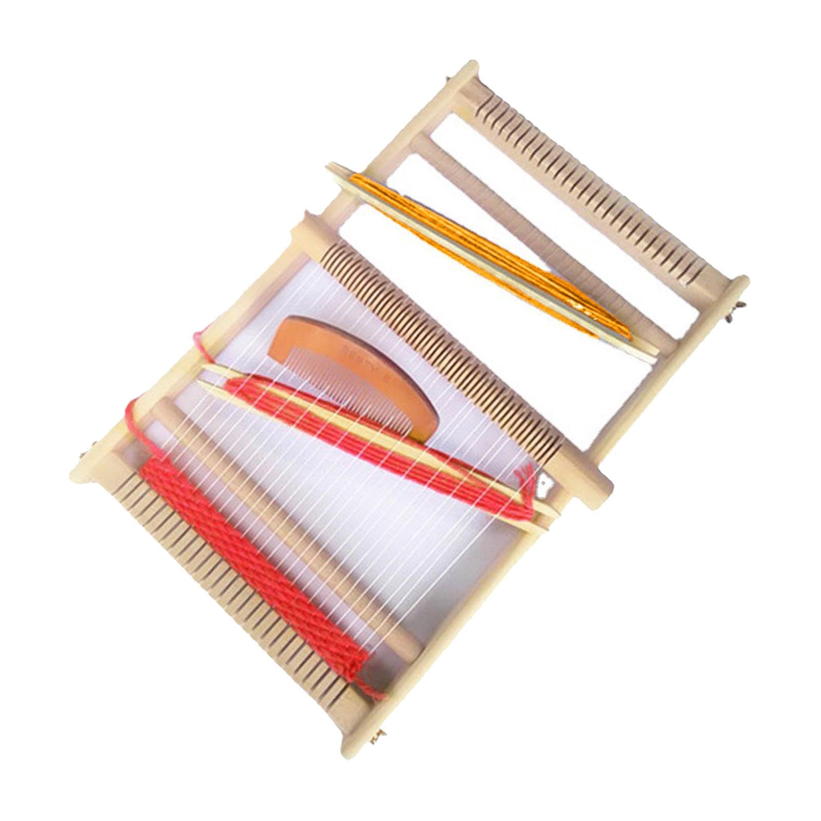 Giocattoli Fatti a Mano della Macchina per Tessitura del Kit per Maglieria per Tessitura Tradizionale del Telaio di Legno