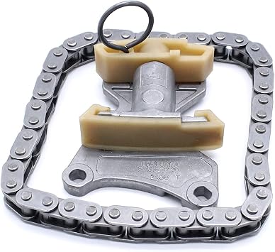 06F109217A Timing Chain Tensioner & Chain Kit Compatible with A3 A4/S4 TT Quattro VW Golf Passat Jetta Altea 2.0 TFSI Aftermarket Parts Replace for 06F109218A