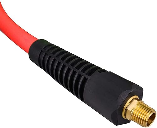 Miniatura 5 de Manguera de compresor de aire de PVC de 3/8 pulgadas x 50 pies con kit de accesorios para compresor de aire de 10 piezas