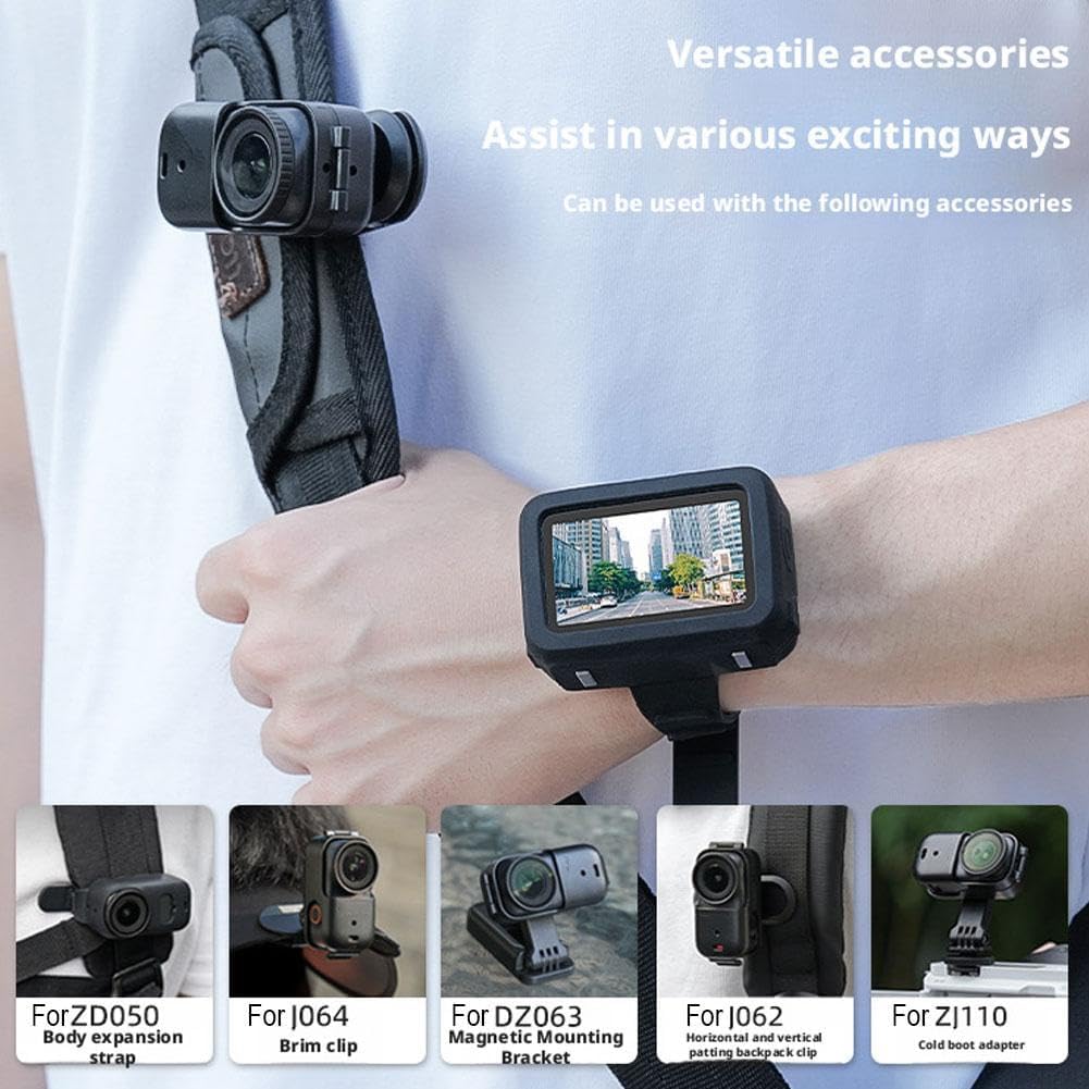 Wristband for DJI Osmo Nano Camera Mount Image Transmission Silicone Hand Strap Adjustable Wrist Band for DJI Nano Accessories image 4