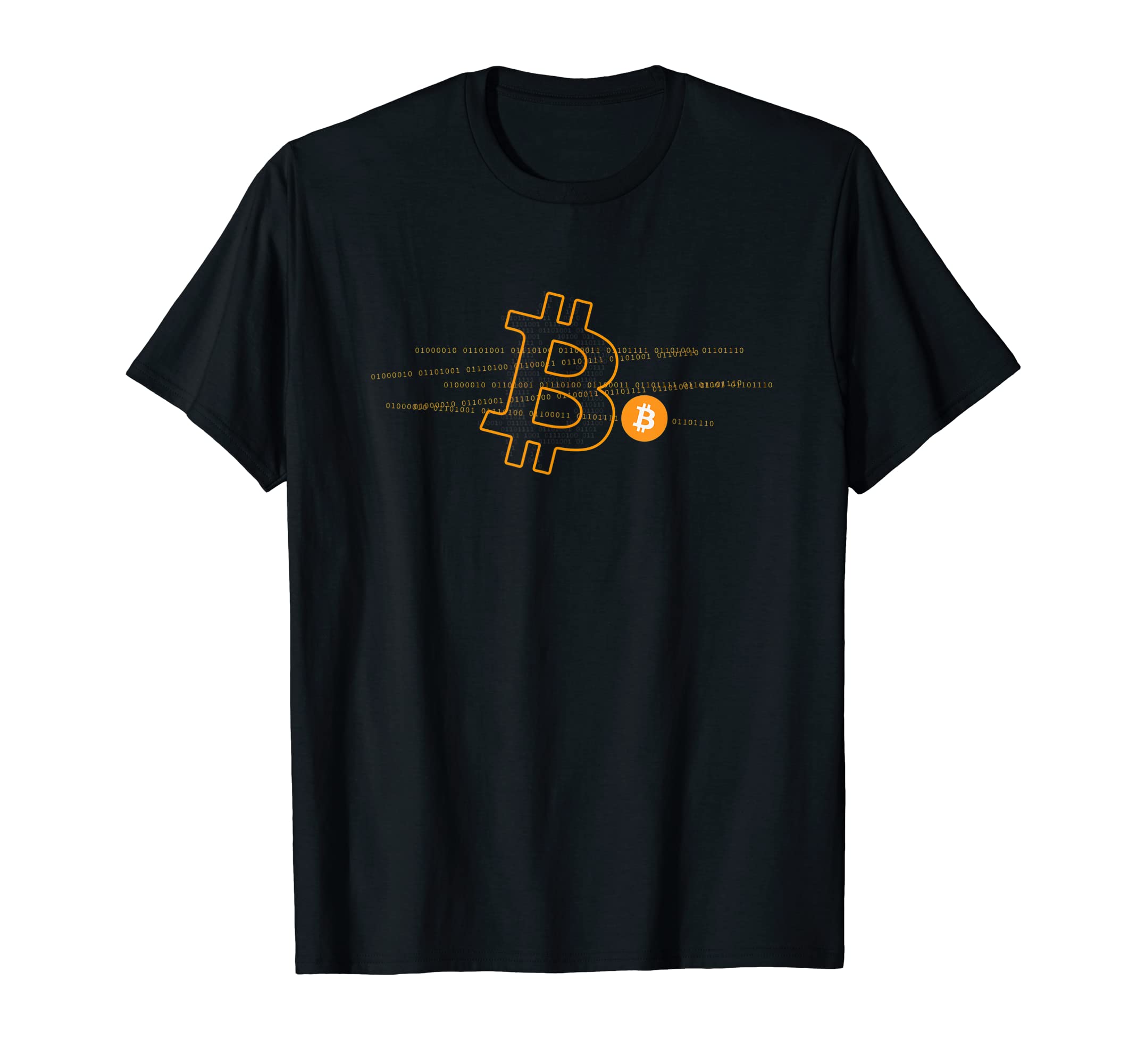 Bitcoin TShirt DesignsBitcoin Logo Cool Cryptocurrency T-Shirt T-ShirtOEKO-TEX STANDARD 100