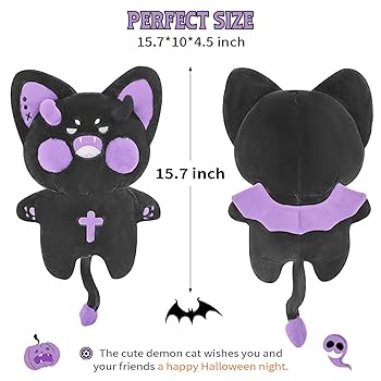 パープル猫 Amazon.co.jp: PEACH CAT かわいい猫 ぬいぐるみ 枕 子猫