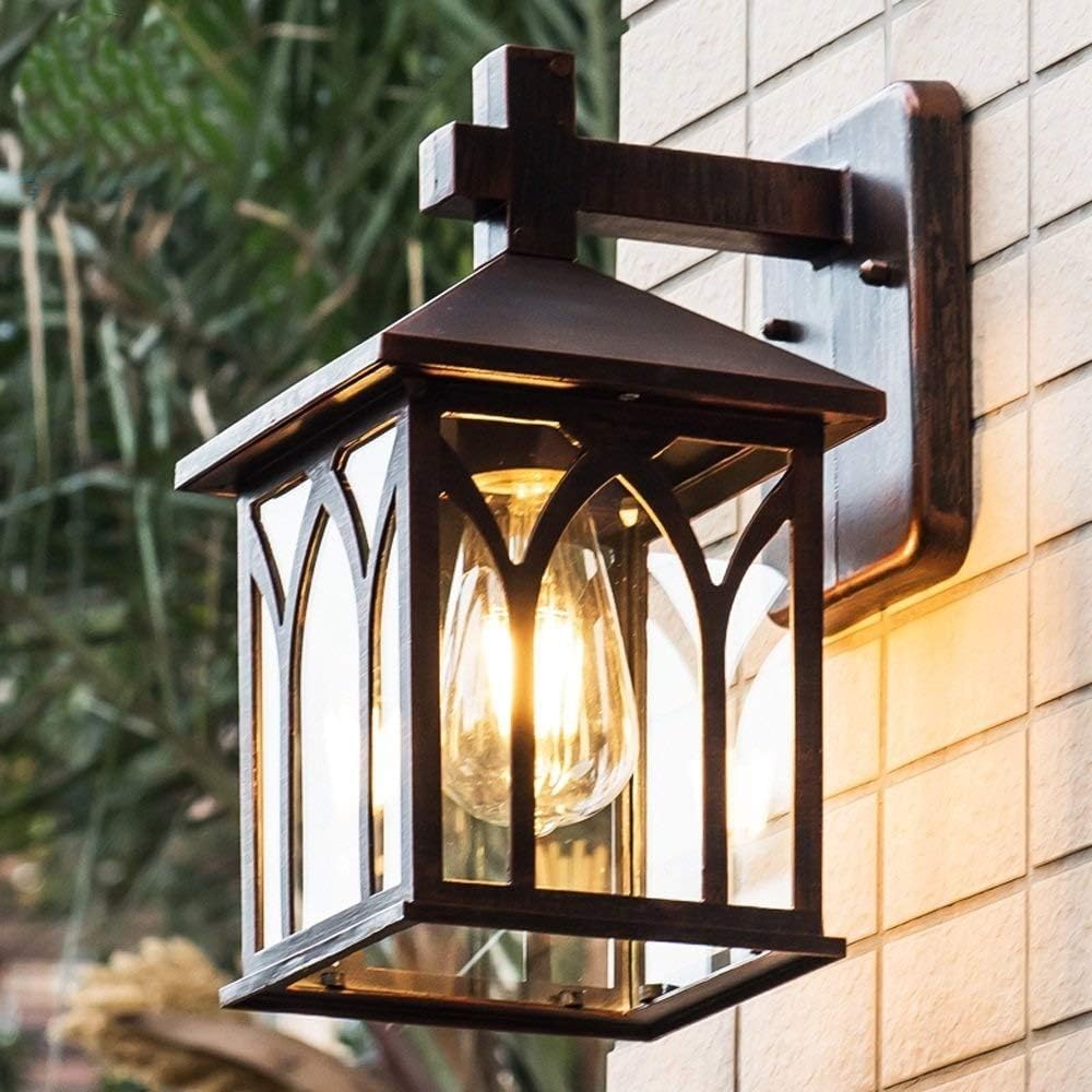 Applique murale extérieur rustique pour stopper les entrées sombres et mal éclairées