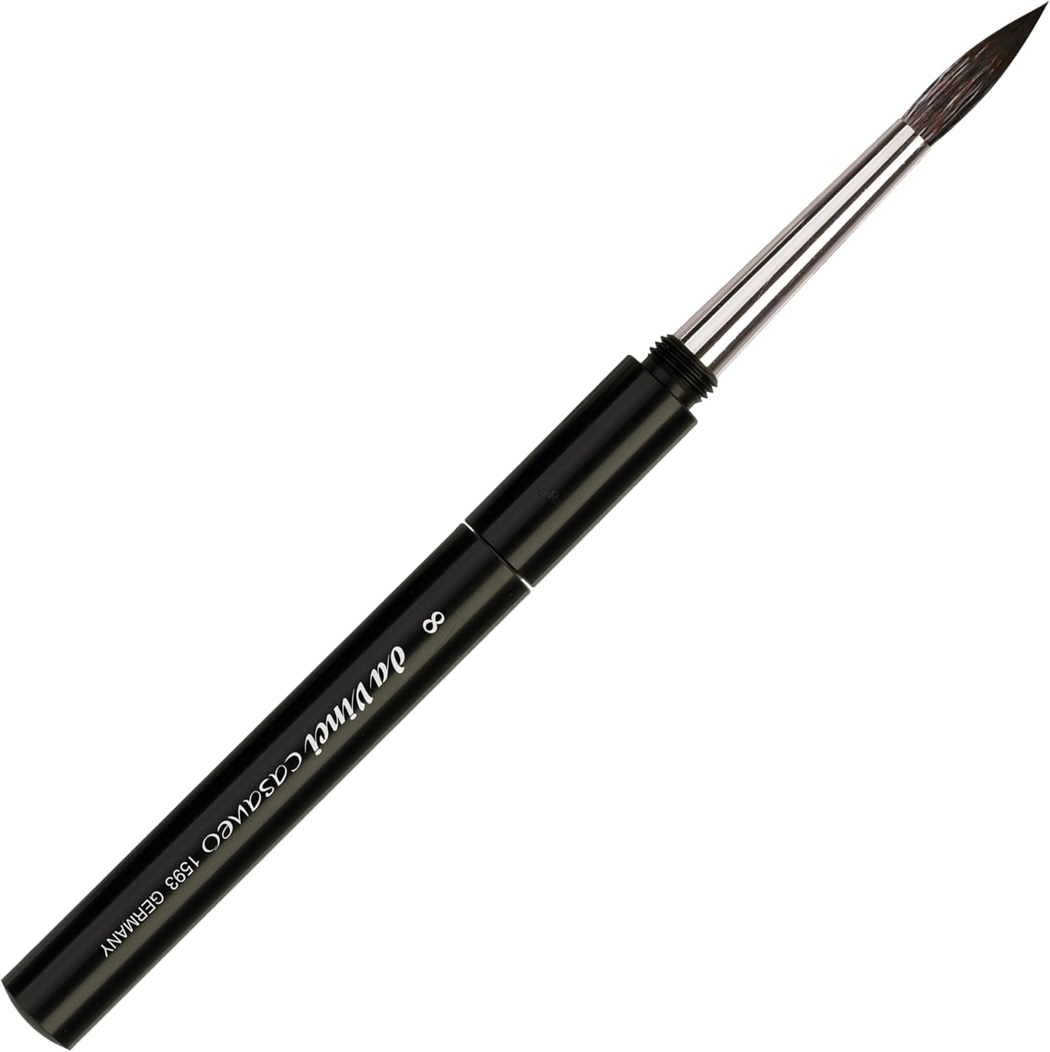 da Vinci Watercolor Series 1593 Casaneo Travel Brush Round New Wave Synthetics