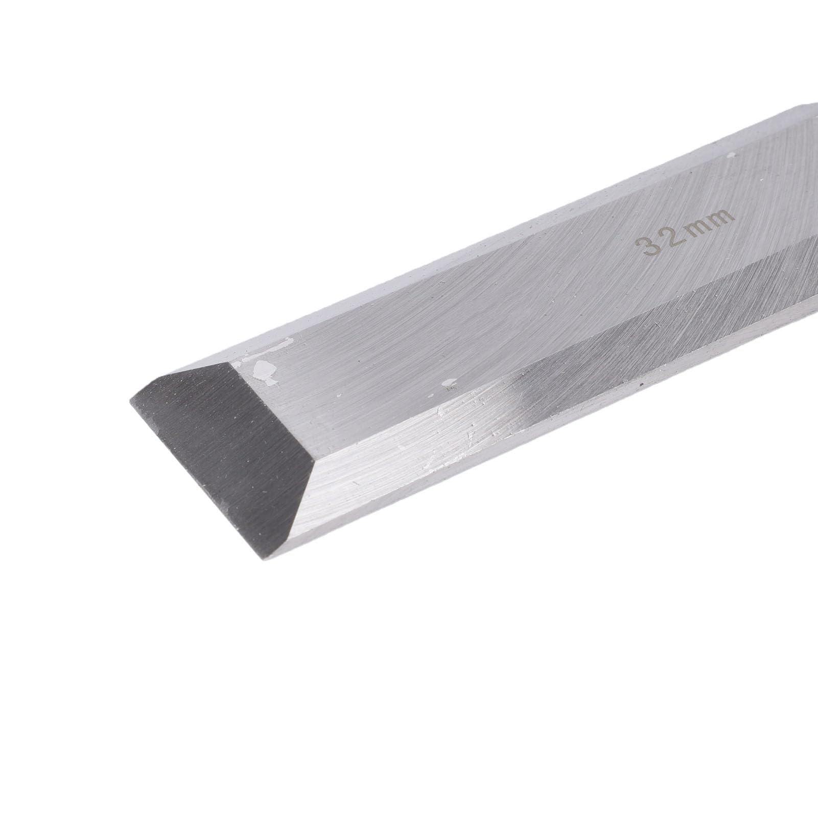 SIXRUN Set di Scalpelli per Legno Scalpelli per Legno in Acciaio CR V 4 Pezzi Lama Smussata da 10 20 24 32 Mm con Manici e Custodia per Carpenteria Falegnameria Intaglio Modellazione