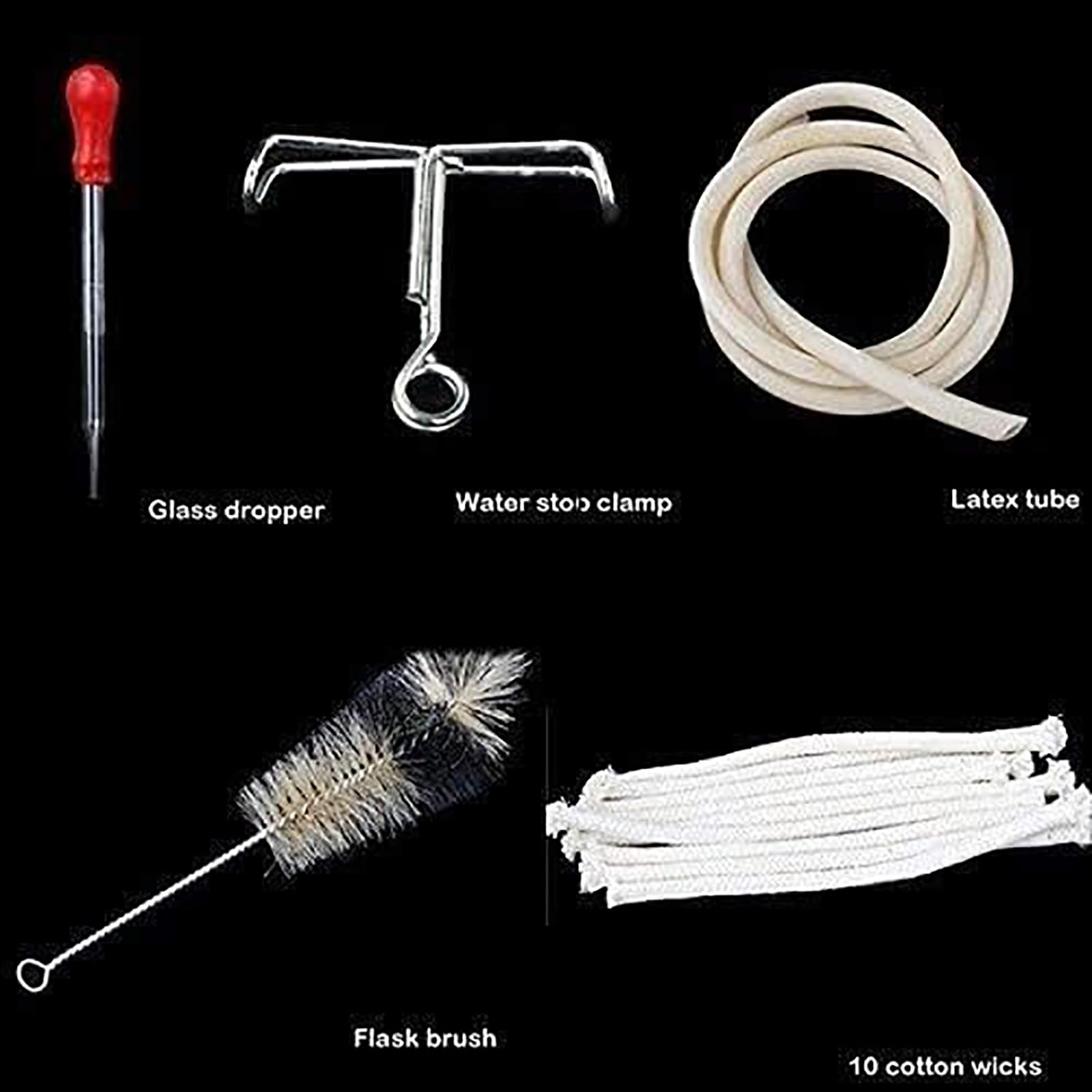 Kit De Destilación De Laboratorio, Equipo De Destilación Al Vacío, Cristalería De Laboratorio De Química De 100 Ml, Resistente a Altas Temperaturas Para La Destilación De Agua Pura, Aceite Esencial.