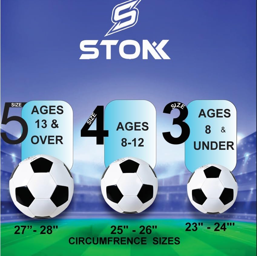 Miniatura 4 de Balón de fútbol para entrenamiento y nivel de entrada, tamaños 345 con bomba, tamaño y peso oficiales, fútbol de PVC duradero para juego en