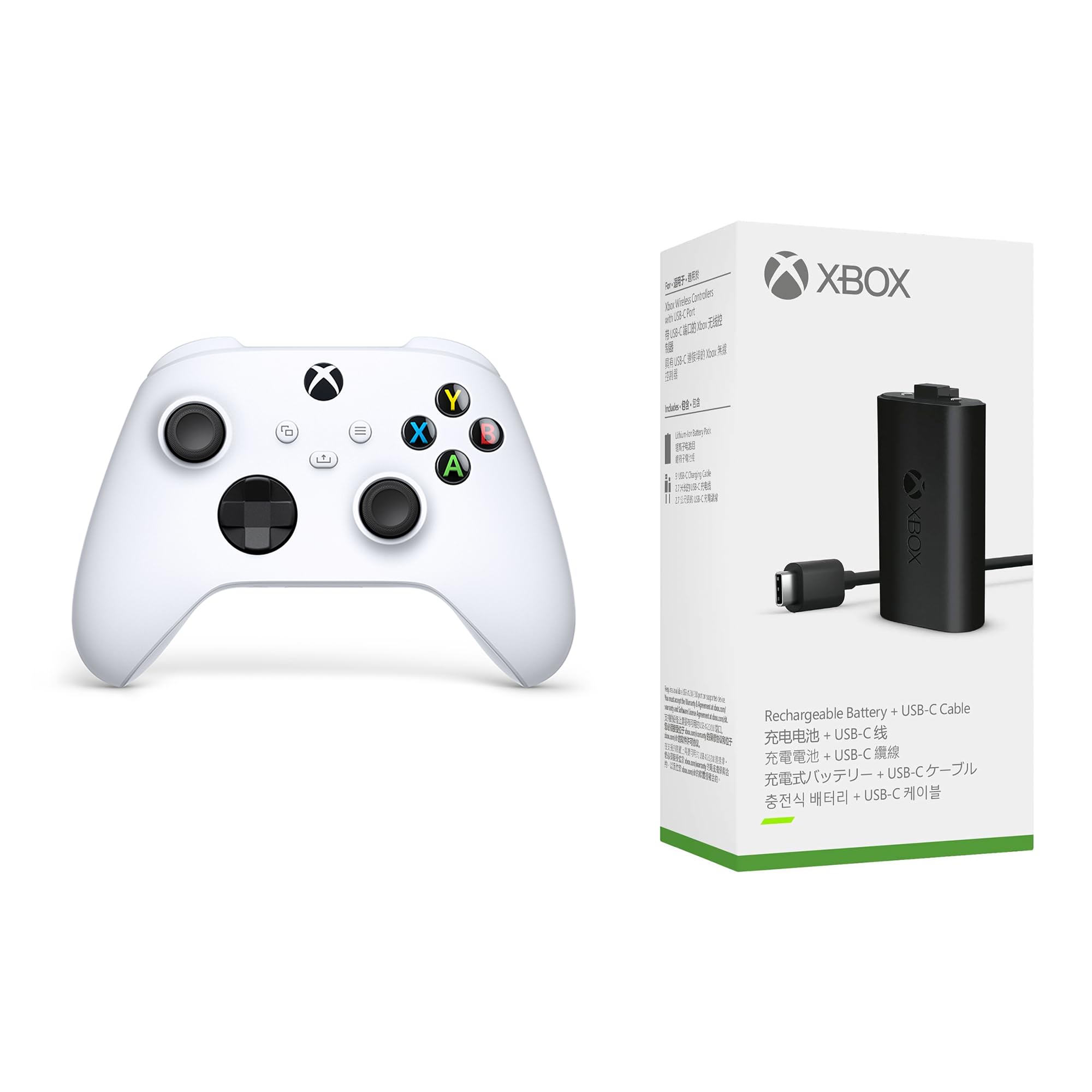 Xbox ワイヤレス コントローラー + USB-C ケーブルと専用バッテリー バッテリーパックXS – 株式会社ゲームテック