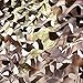 AUSCAMOTEK 300D Camo Netting for Hunting, Deer Blinds, Tree Stands, Ground Blind Hunting, Portable Chair Cover, Treestand Umbrella - Green 5x6.5 Feet