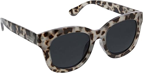 Miniatura 8 de Peepers by PeeperSpecs Lentes de sol de lectura cuadrados suaves para mujer Center Stage, cuarzo azul, 51 + 2.5, azul Quartz