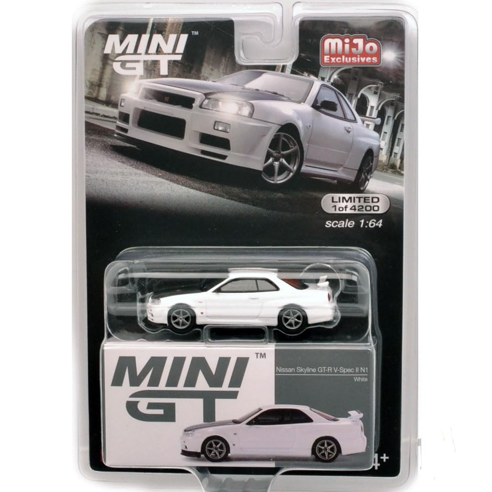 MINI GT R34 限定モデル PRE ORDER * [ Kaido House x MINI GT ] 1/64 Nissan Skyline GT