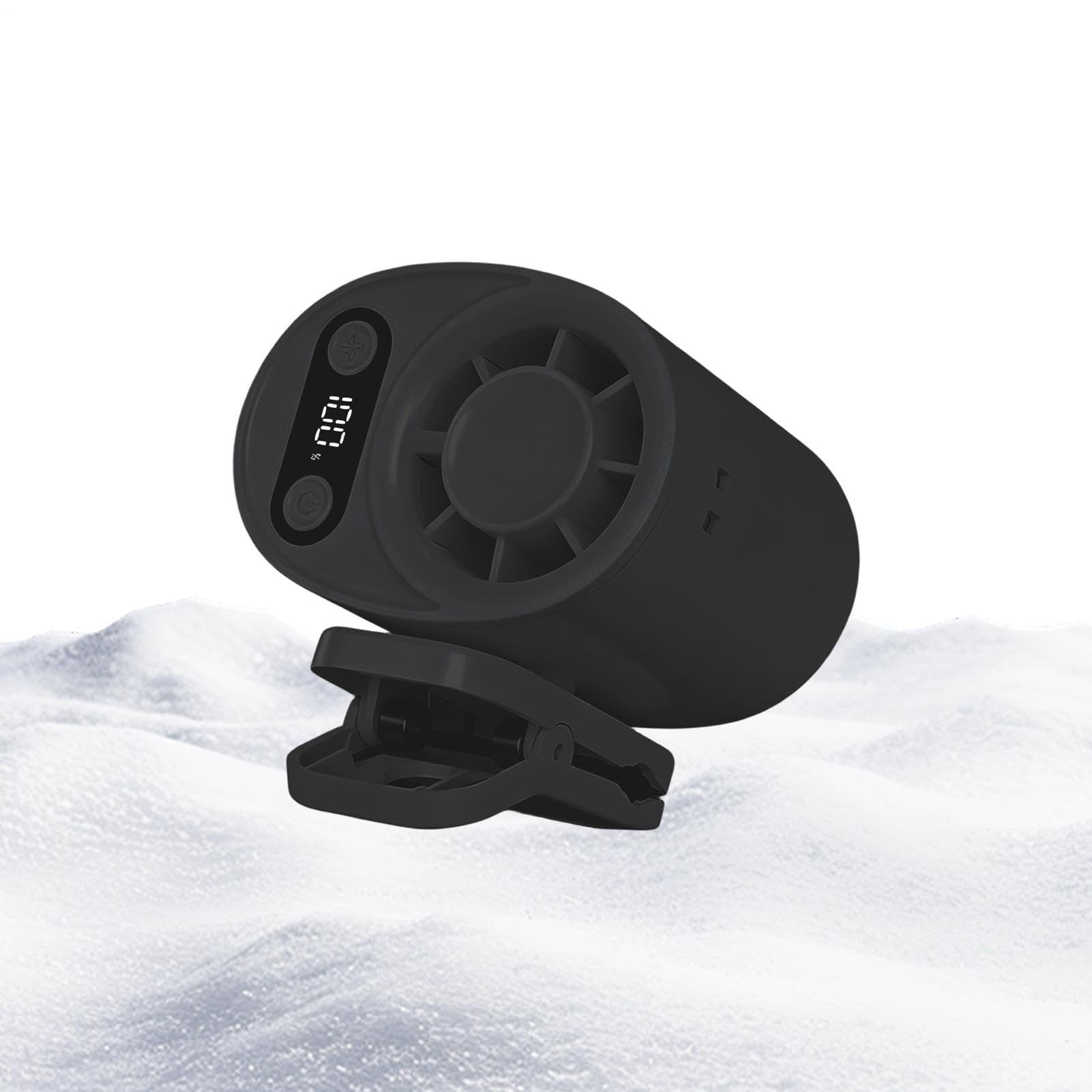 Ventilador de clip portatil recargable USB para mesa y exteriores