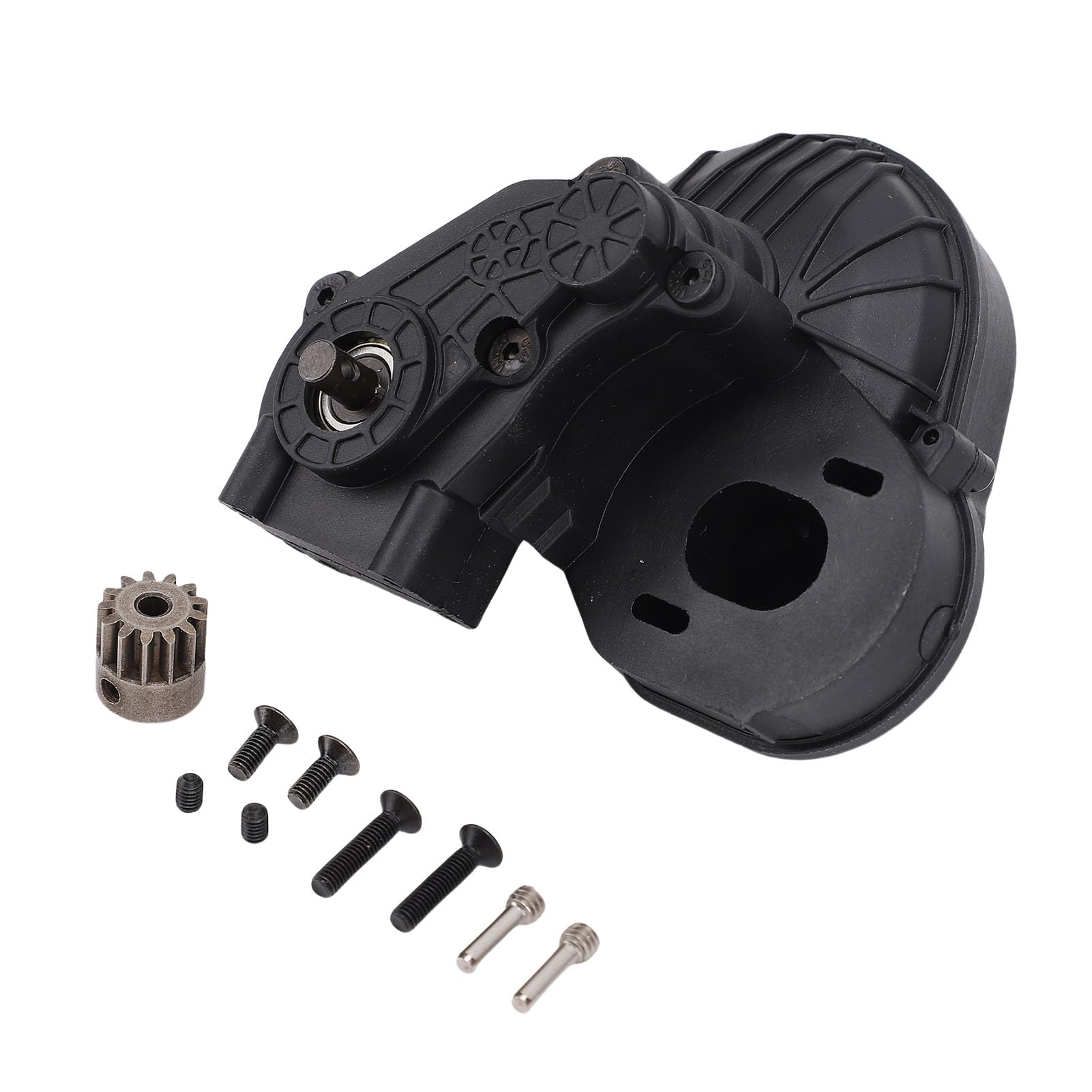 Motore Outrunner Brushless, Nominale 1850 KV Albero da 3,17 Mm Raffreddamento Efficiente Motore Cingolato RC, 1850 KV con Scatola Ingranaggi per 1/10 RC Crawler SCX10 II 90046 Sostituzione
