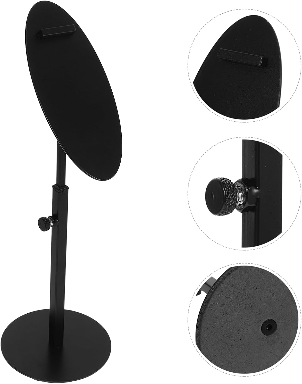 PRETYZOOM Adjustable Shoe Display Stand Non- Base for High Heels Portable Freestanding Rack for Retail Showcases and Home Entryways Iron Construction for Shoe Marketing