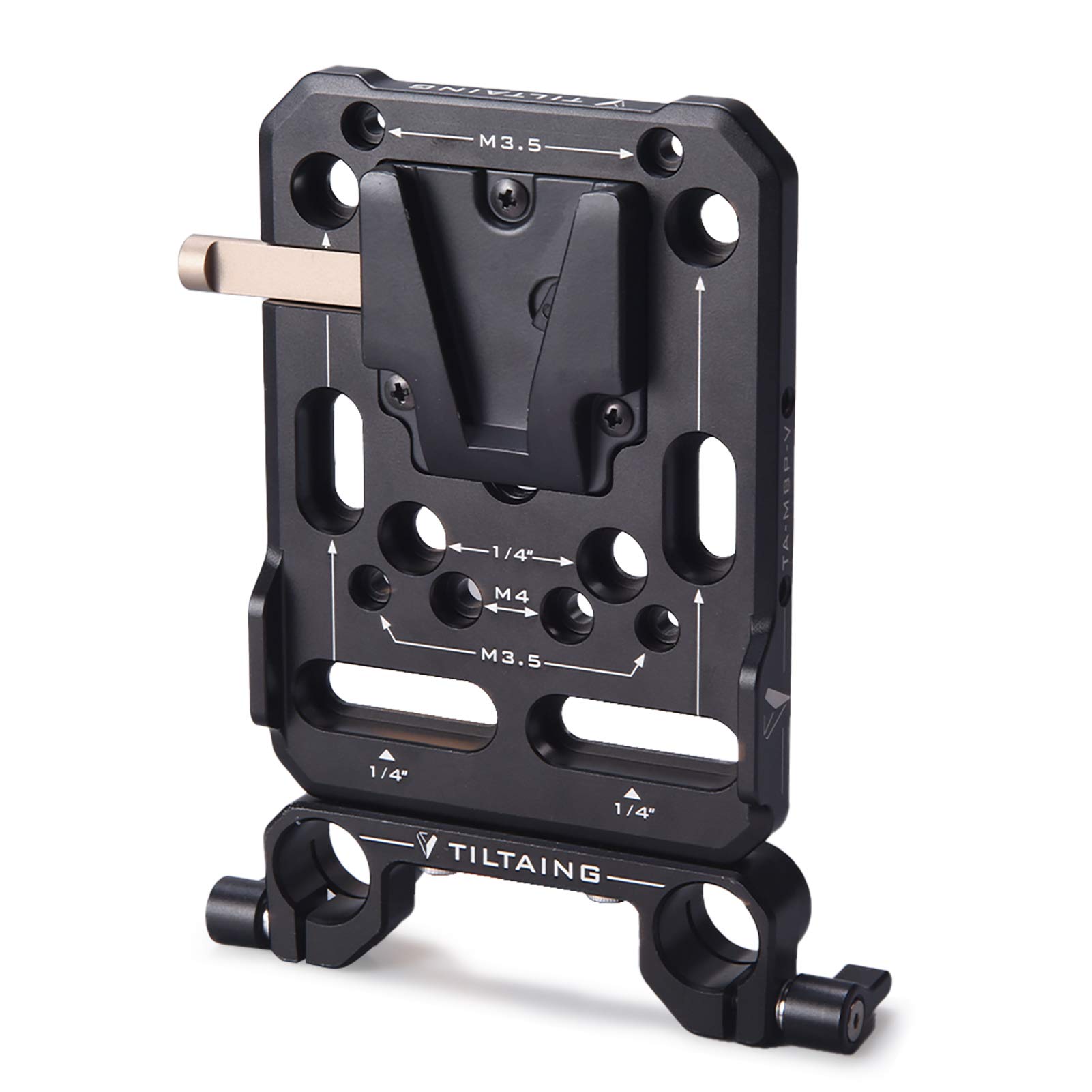Tilta Mini Mount Batterie Kit de Batterie I Outils d'adaptateur V Outils de Montage Noir TA-MBP-K1-V