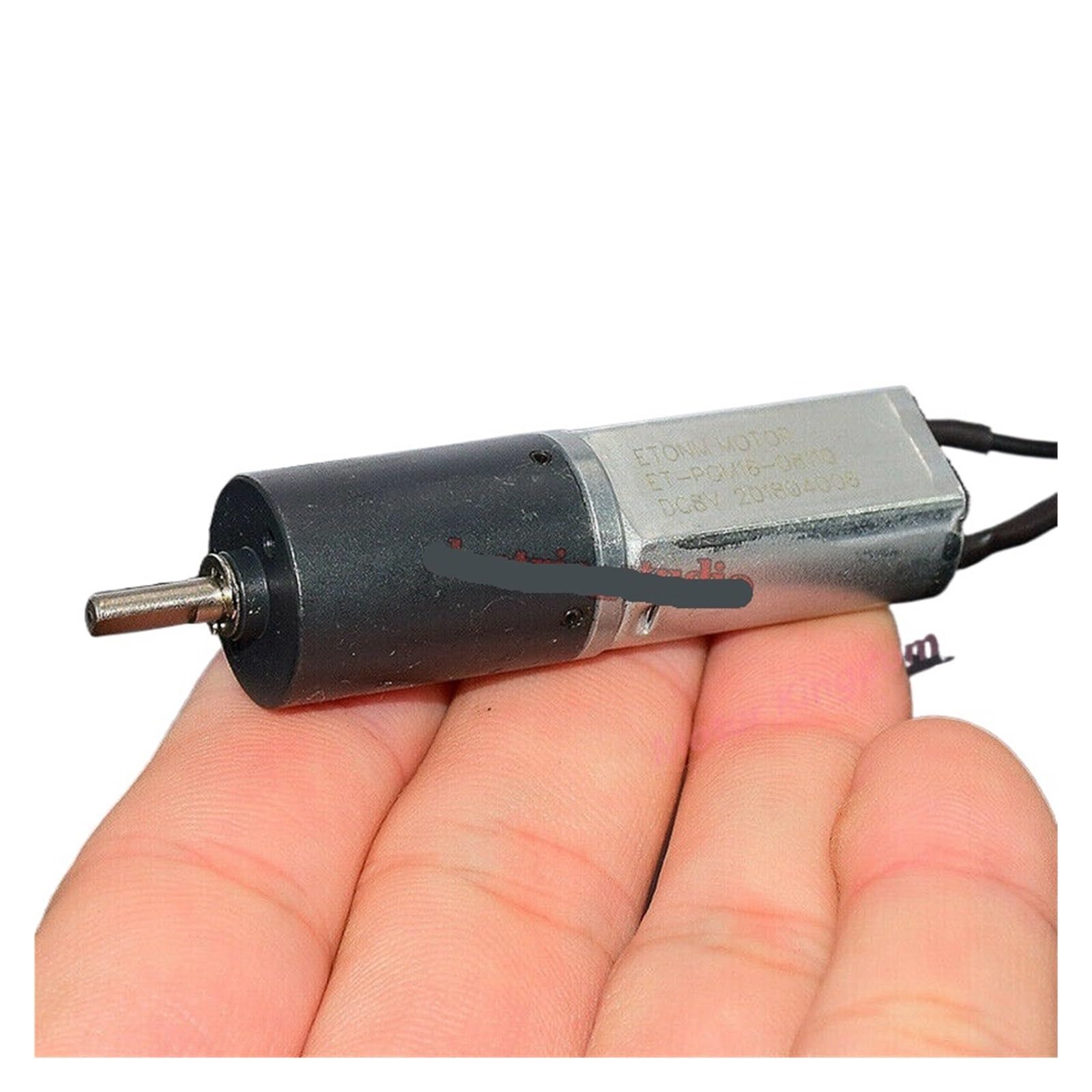 LHAOEEEYG 16mm Four-Stage Planetary Gear Electronic Starter DC 3V 5V 6V 8V 30RPM-100RPM Slow Speed Large Torque All Metal Reduction Gearbox