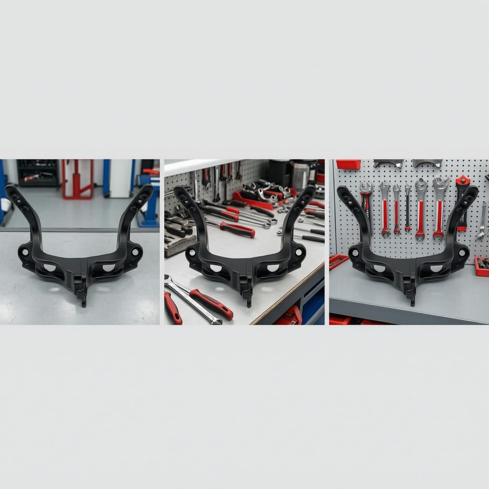 Qianly Telaietto Portafaro Specifico Telaietto Strumentazione Nero Supporto per ciclisti, Officina, Pista