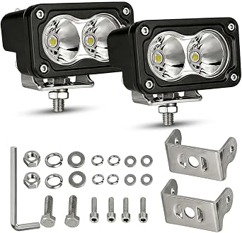 LED Pods 3 Inch 40W CREE LED Pod Lights Ditch Lights Spot Beam