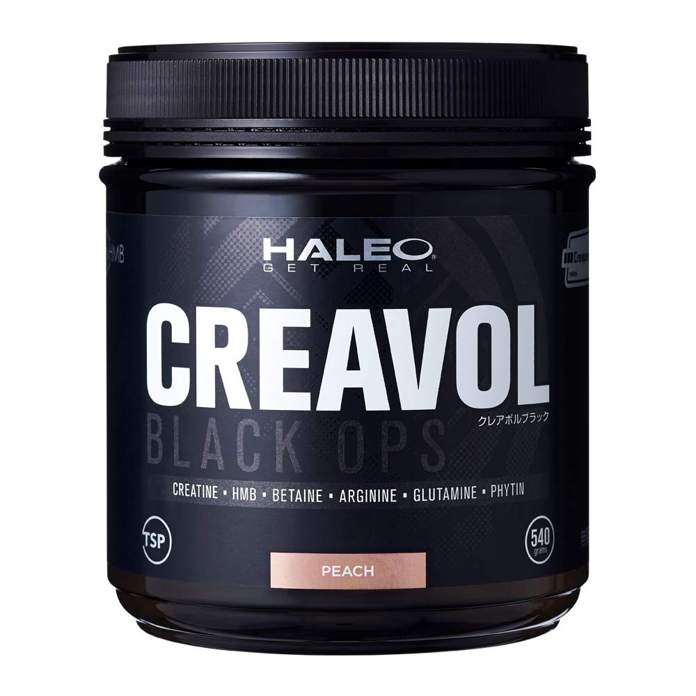 Amazon | HALEO クレアチン クレアボルブラック 540g サワーピーチ味 
