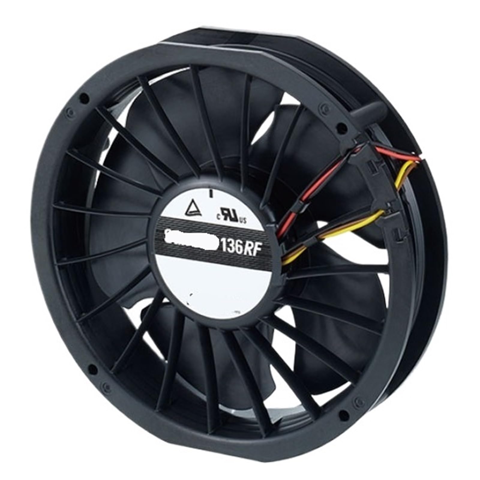ZBWZXBDJ 9RFA1324P3G001 24VDC FAN 136mm Dia28mm 3.12W 4wire 5450RPM