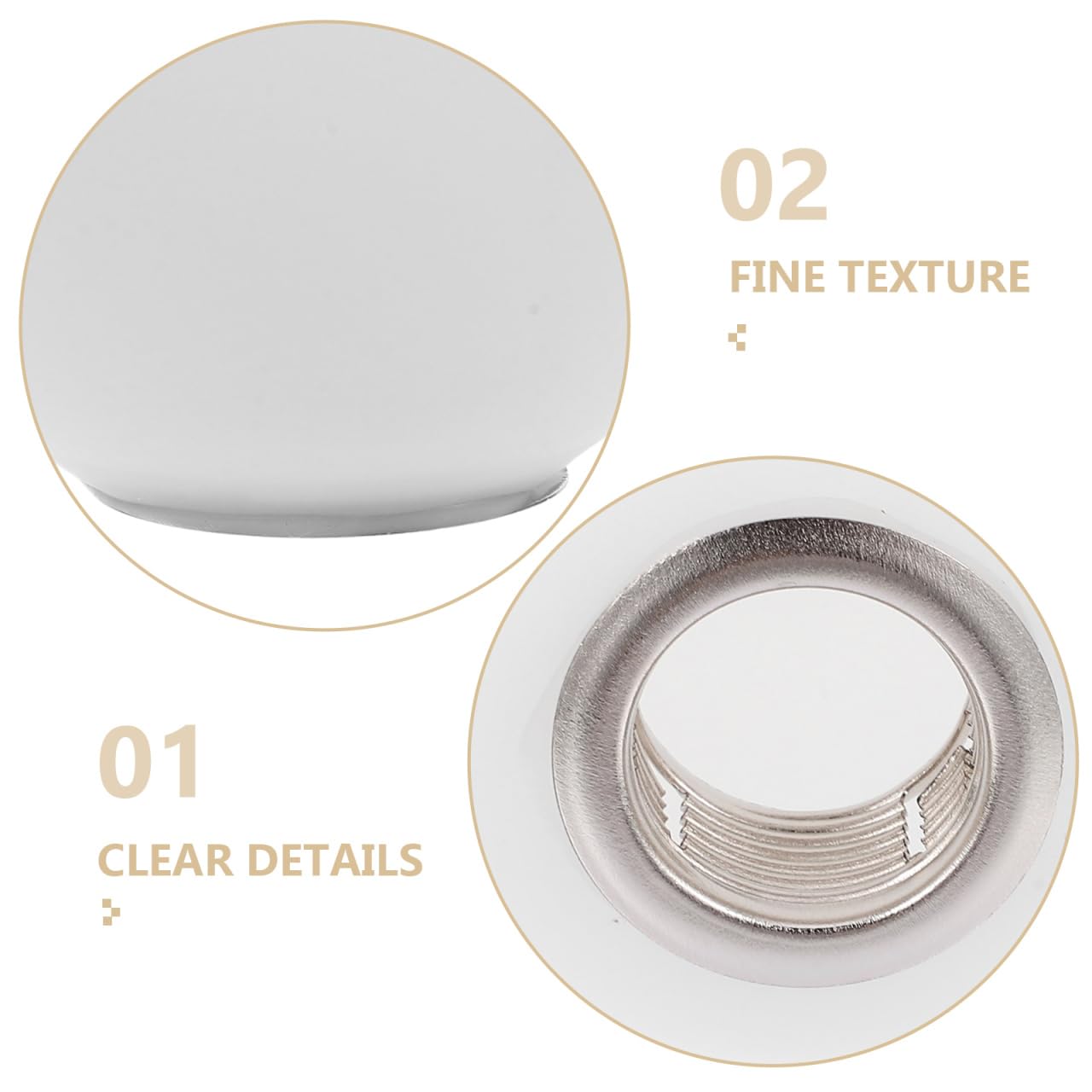 Amosfun 2 Pz Illuminazione Sfera di Vetro Ombra G9 Moderno Paralume di Vetro Sfera Paralume Copertura Accessori Per Pendente Lampade Da Parete Bianco 60mm