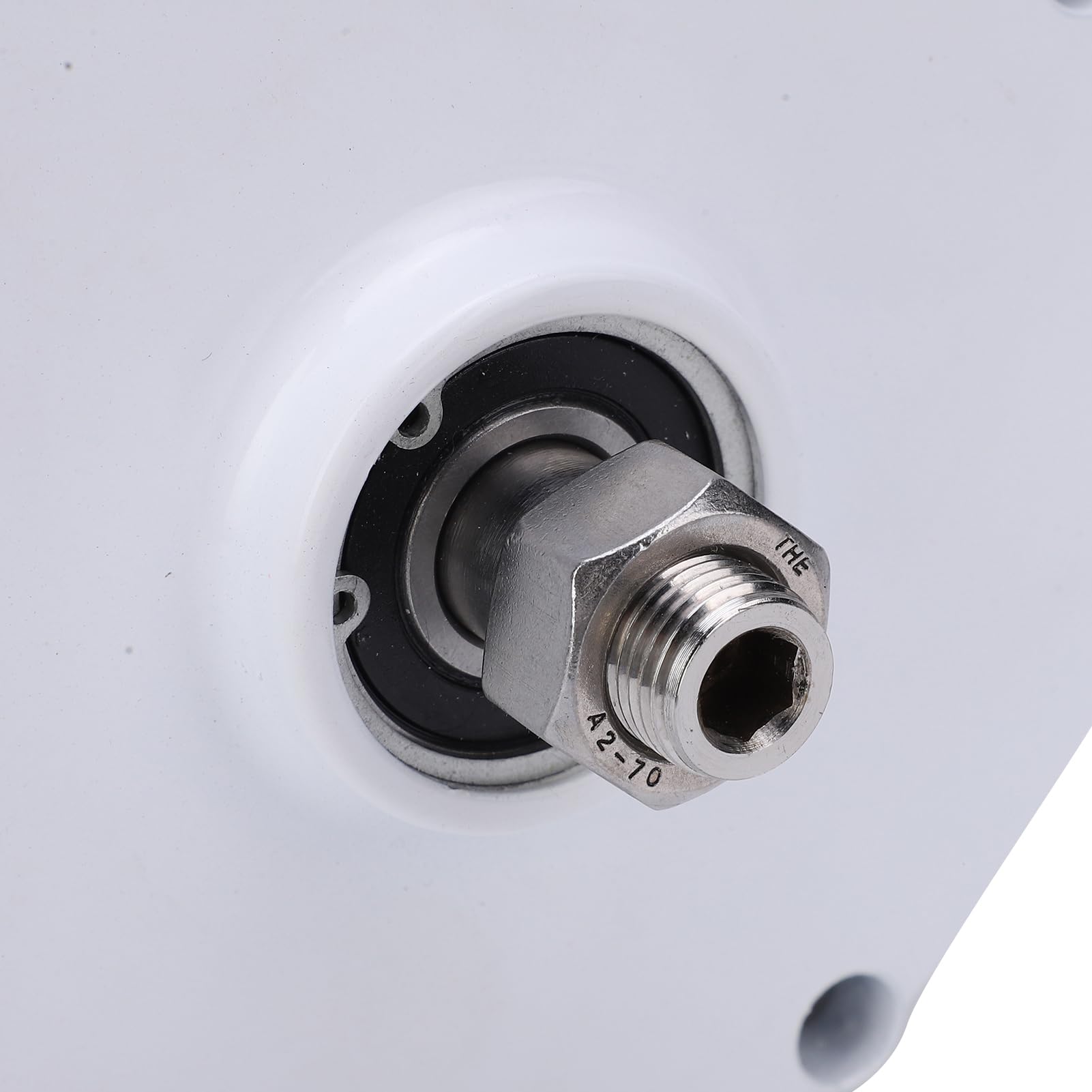 Aramox Generatore a Magneti Permanenti NdFeB Alternatore a Magneti Permanenti AC Trifase AVAN 200W 600r M Trasmissione Diretta Coppia di Avviamento Bassa per Energia Eolica Energia Idrica Uso (senza