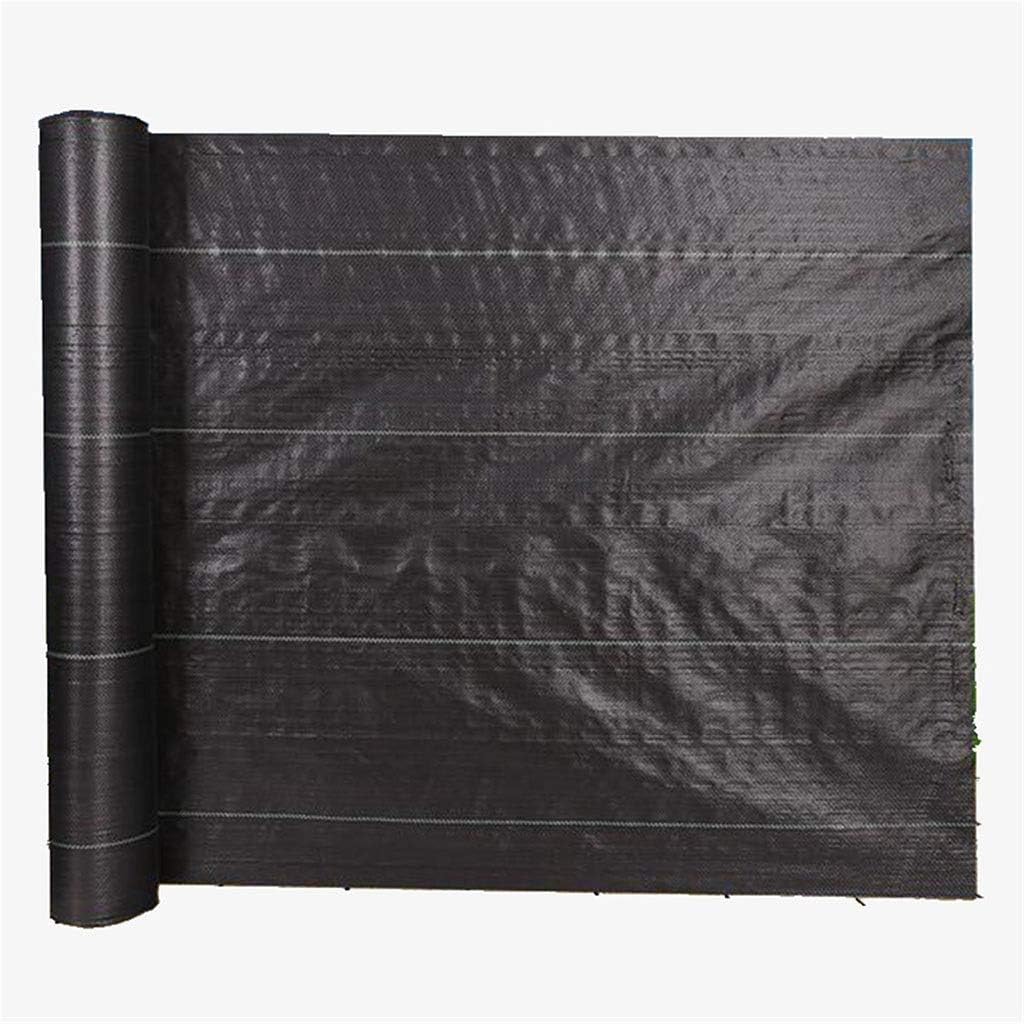 1m Agricultural Anti Grass Cloth, Black Plastic Mulch Film, Garden Weeding Control Fabric Degradable Weeding Cloth, 1Pcs(4M Width)