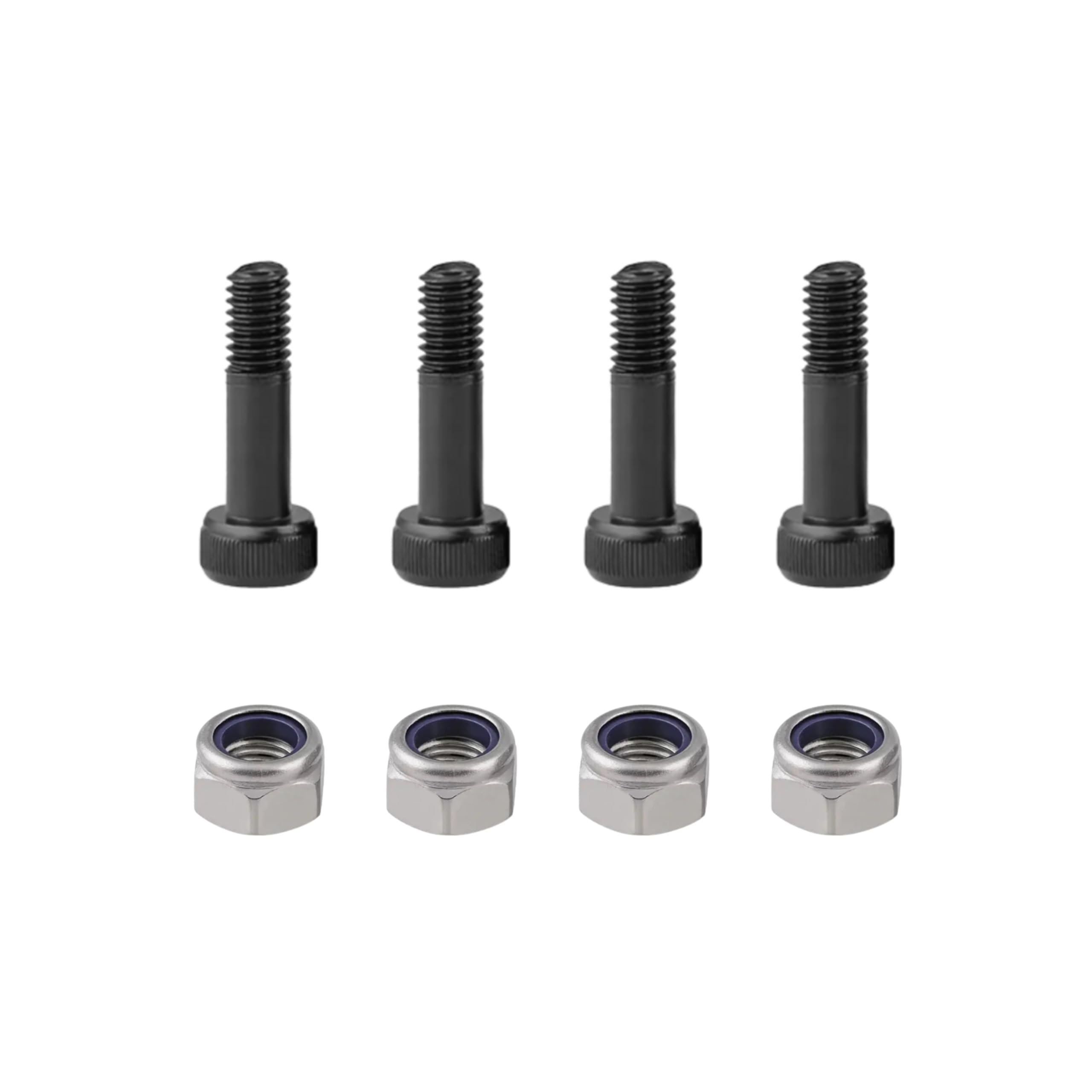 Pellet Grill Auger Motor Shaft Nut & Bolt Kit Fit for Traeger, Pit Boss, Z-Grills, Rec Tec and Most Wood Pellet Grills, for Traeger Grill Auger Motor Shear Pin KIT0783,4-pack
