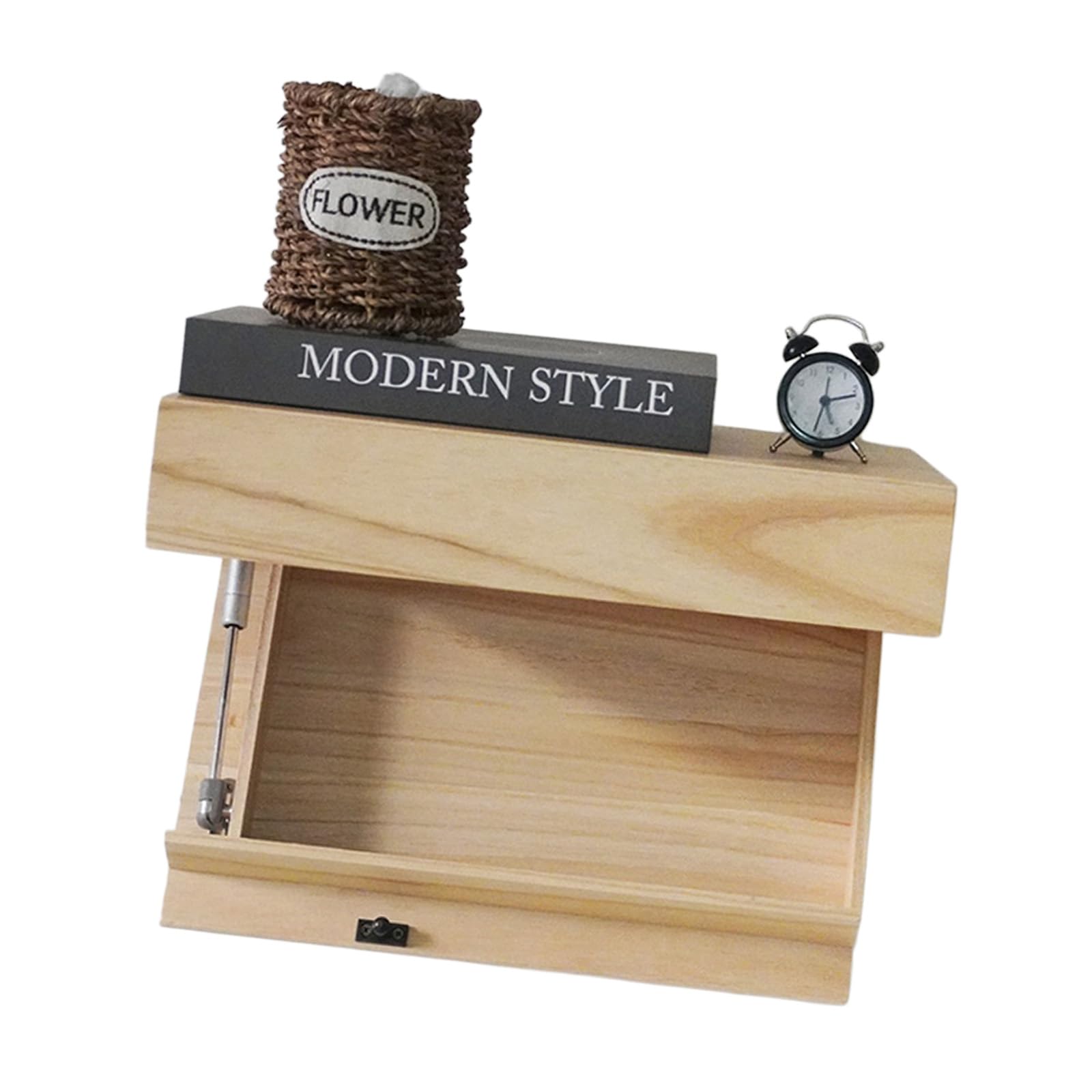 ZEPFJHE Wooden Floating Shelf with Strong Mounting Hardware Storage Rack Suitable for Displaying Collectibles Floating Shelf