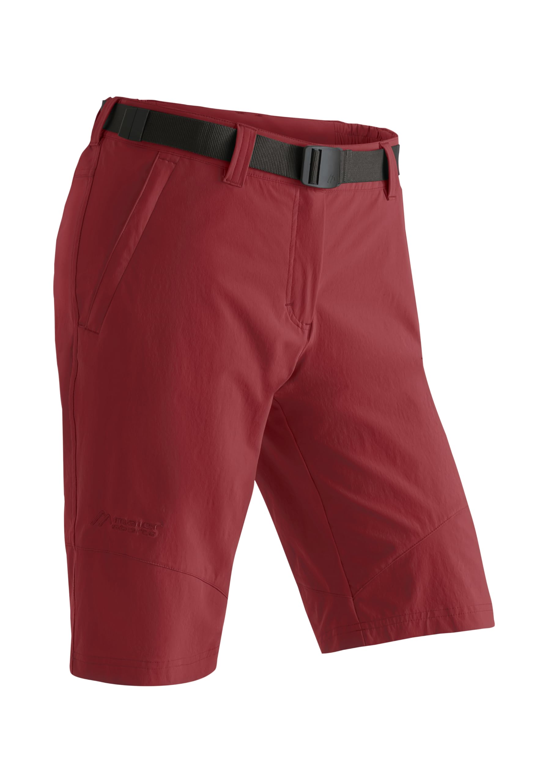 maier sports Lawa, Women's Short Hiking Trousers, Water-Repellent Bermuda Shorts for Trekking and Hiking, PFC-Free, mSTRETCH pro 4 & dryprotec
