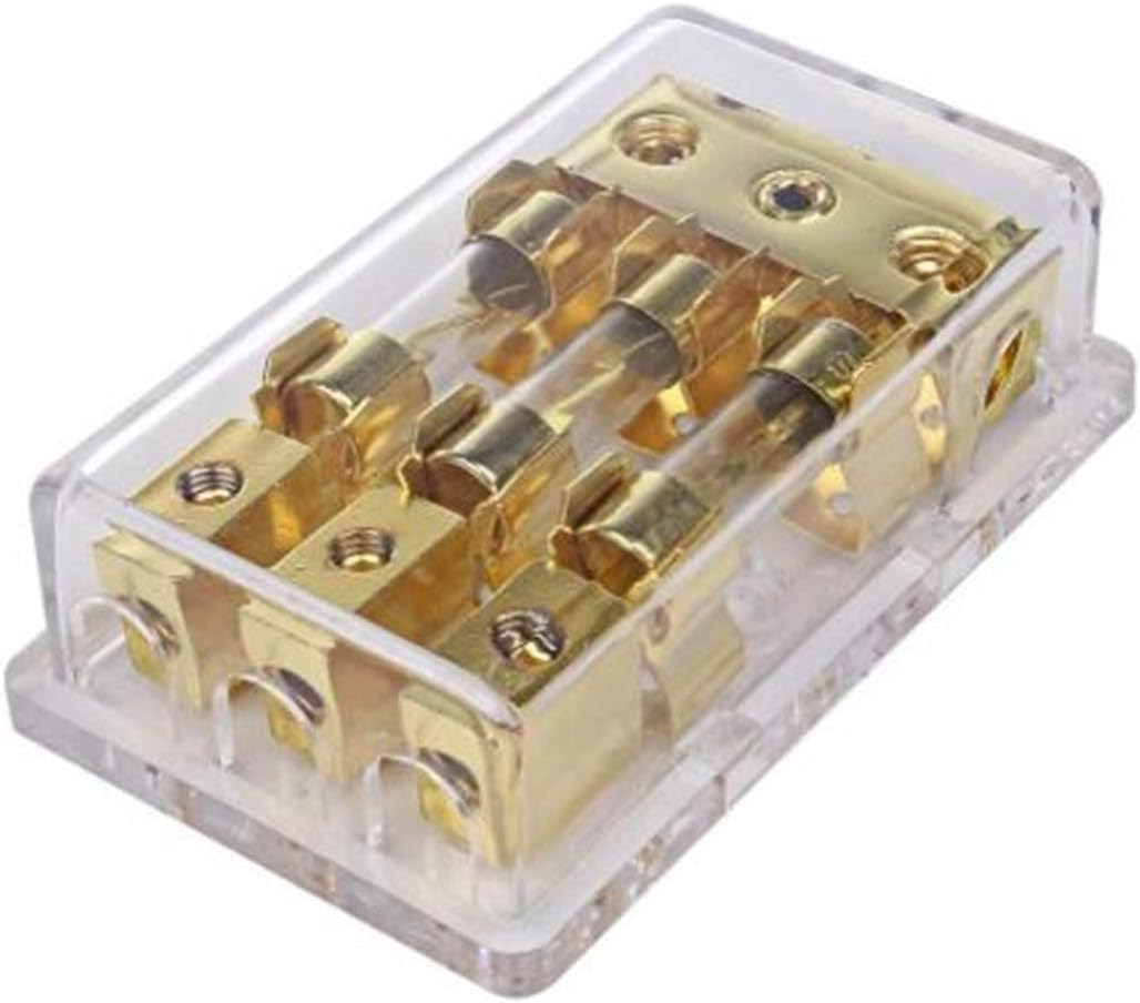 ノースショア ヒューズブロック ヒューズホルダー パワーアンプ パワーケーブル 3連 分岐 カー 60A 販売期間 限定のお得なタイムセール