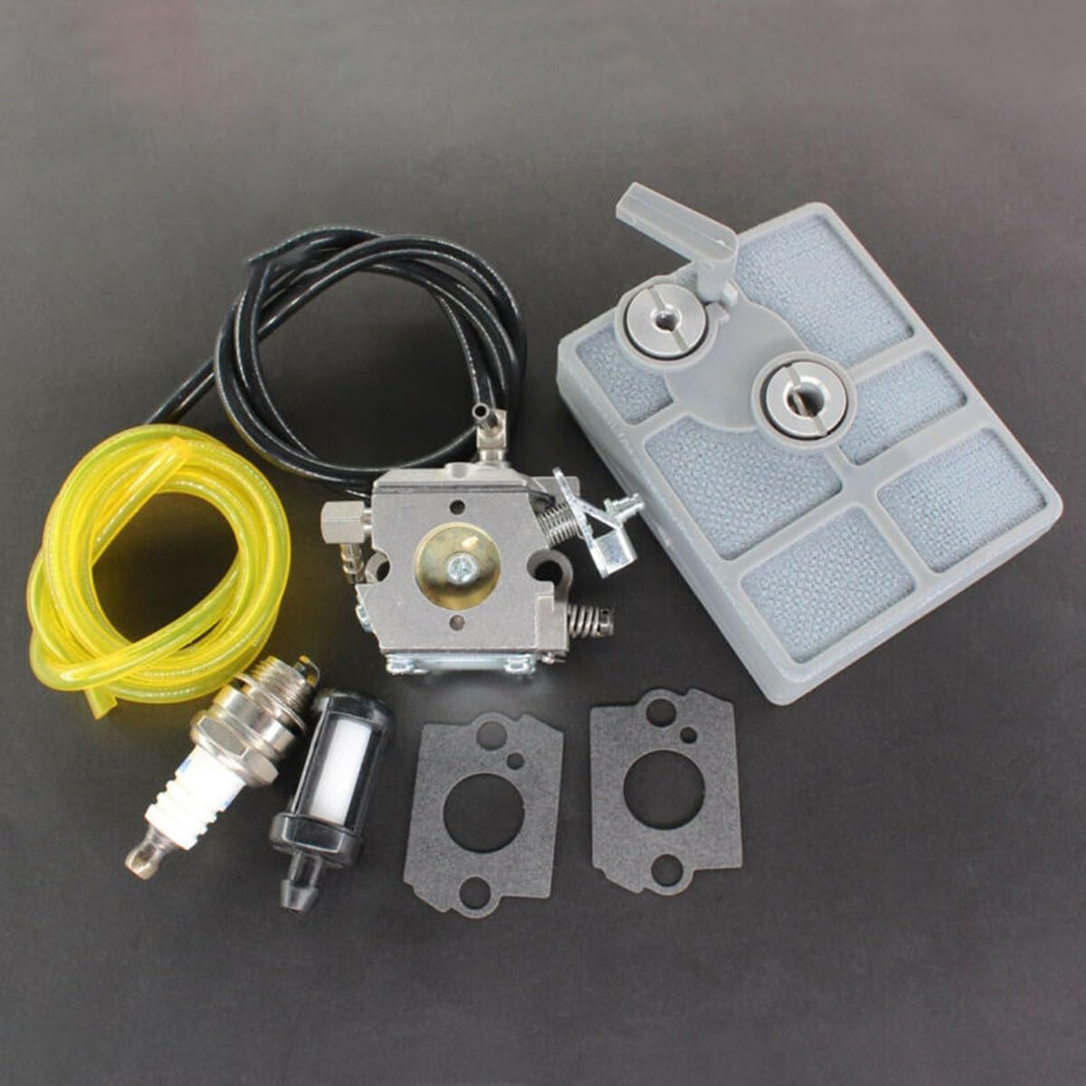 Kit carburateur pour tronçonneuse 031AV et 032AV Niceminiwall avec filtre à air et durite