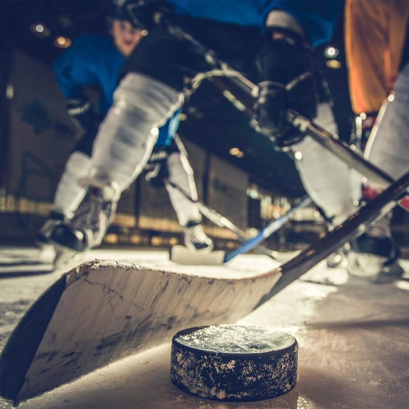 Canadian Made Classic Knit Hockey Socks, Team Colors, Ultimate Comfort & Durability, Senior to Junior Sizes
