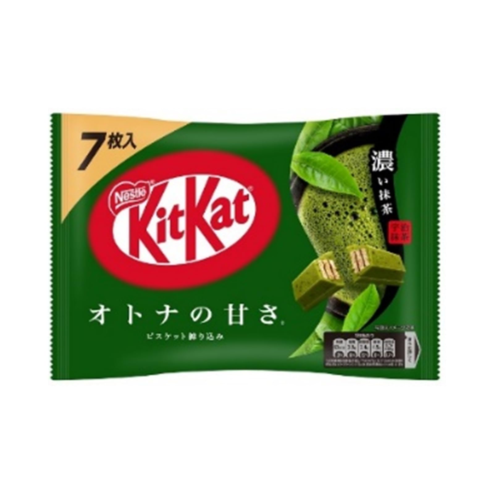 Amazon.co.jp: マッキントッシュ ネスレ キットカット 濃い抹茶 7枚入
