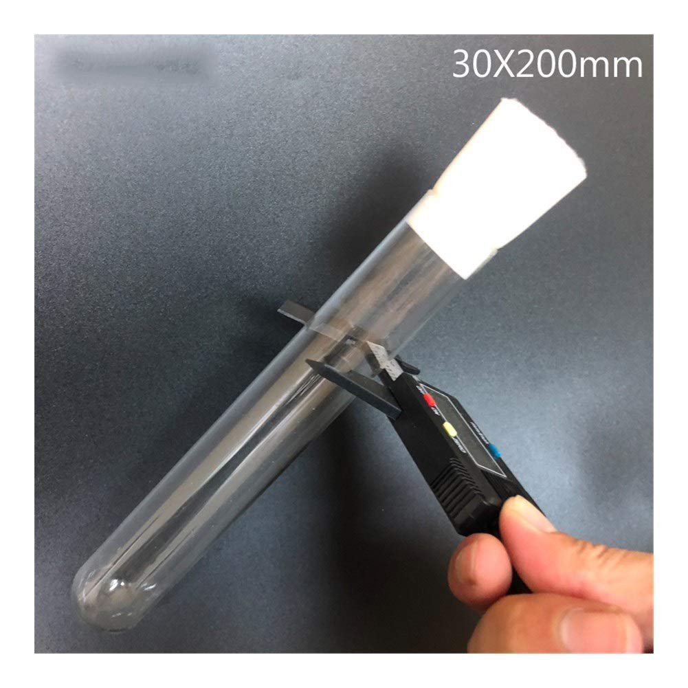 PYouo-tubos de ensayo grandes, 6 PC / porción tapa wih tubo de vidrio, 30 * 200 mm, en forma de U inferior del tubo de prueba de vidrio, con el Laboratorio tapón de gel de sílice , Materiales de alta