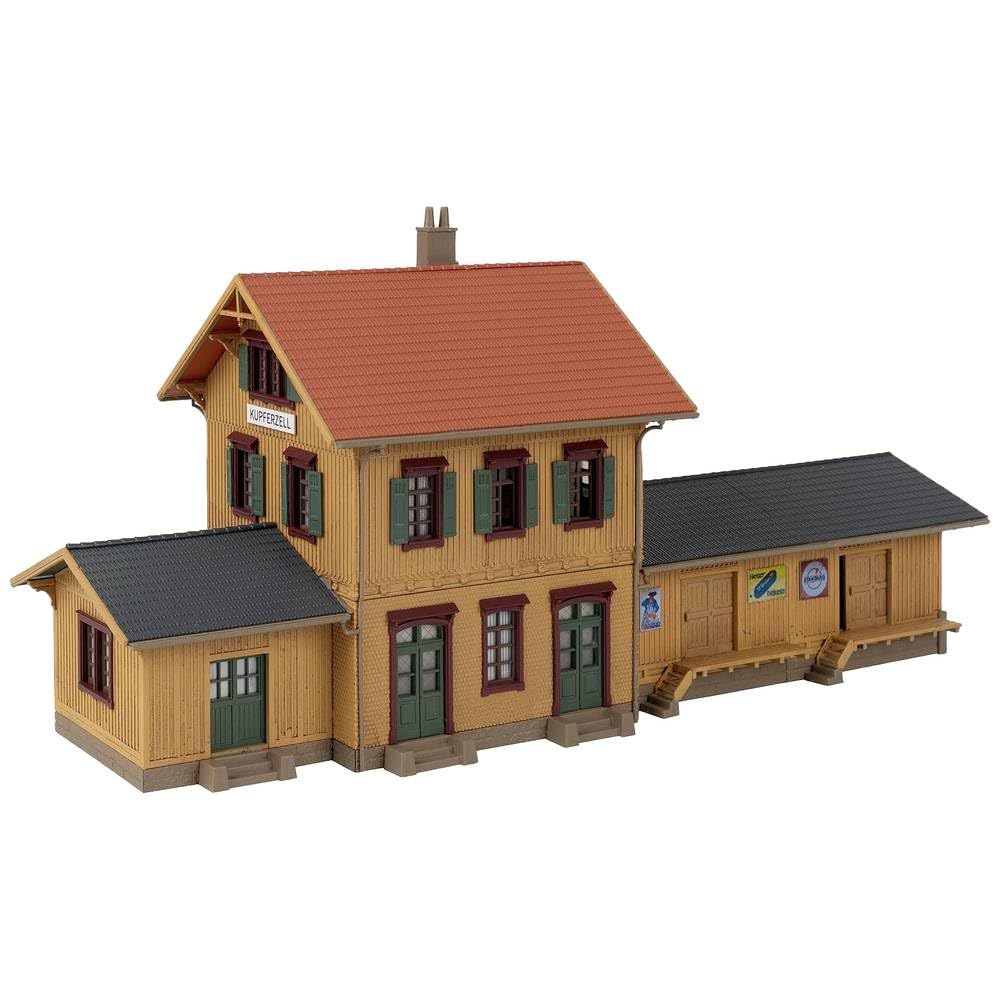 FALLER 110153 - Stazione di Kupferzell - Traccia: H0 - Stazioni e edifici ferroviari per modellismo ferroviario - Scala: 1:87