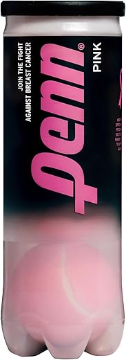 Penn Pink Championship Extra Duty Tennis Ball Can