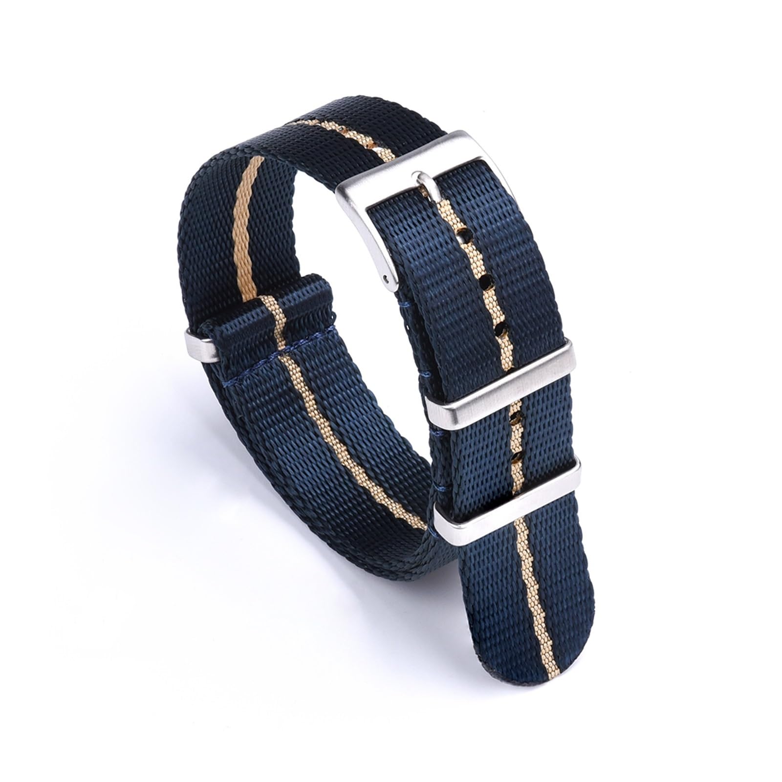 Bracelet en Nylon Lisse 20 mm 22 mm Bracelet Boucille de Boucle de Boucle