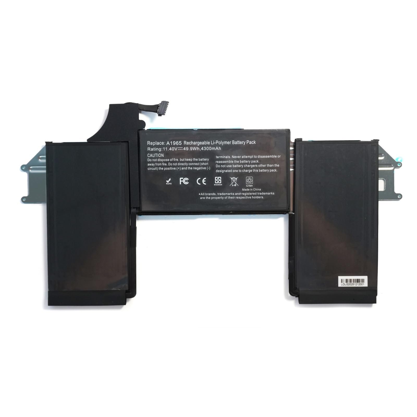 Amazon.com: HBFVG A1965 A1932 A2179 Laptop Battery Compatible with
