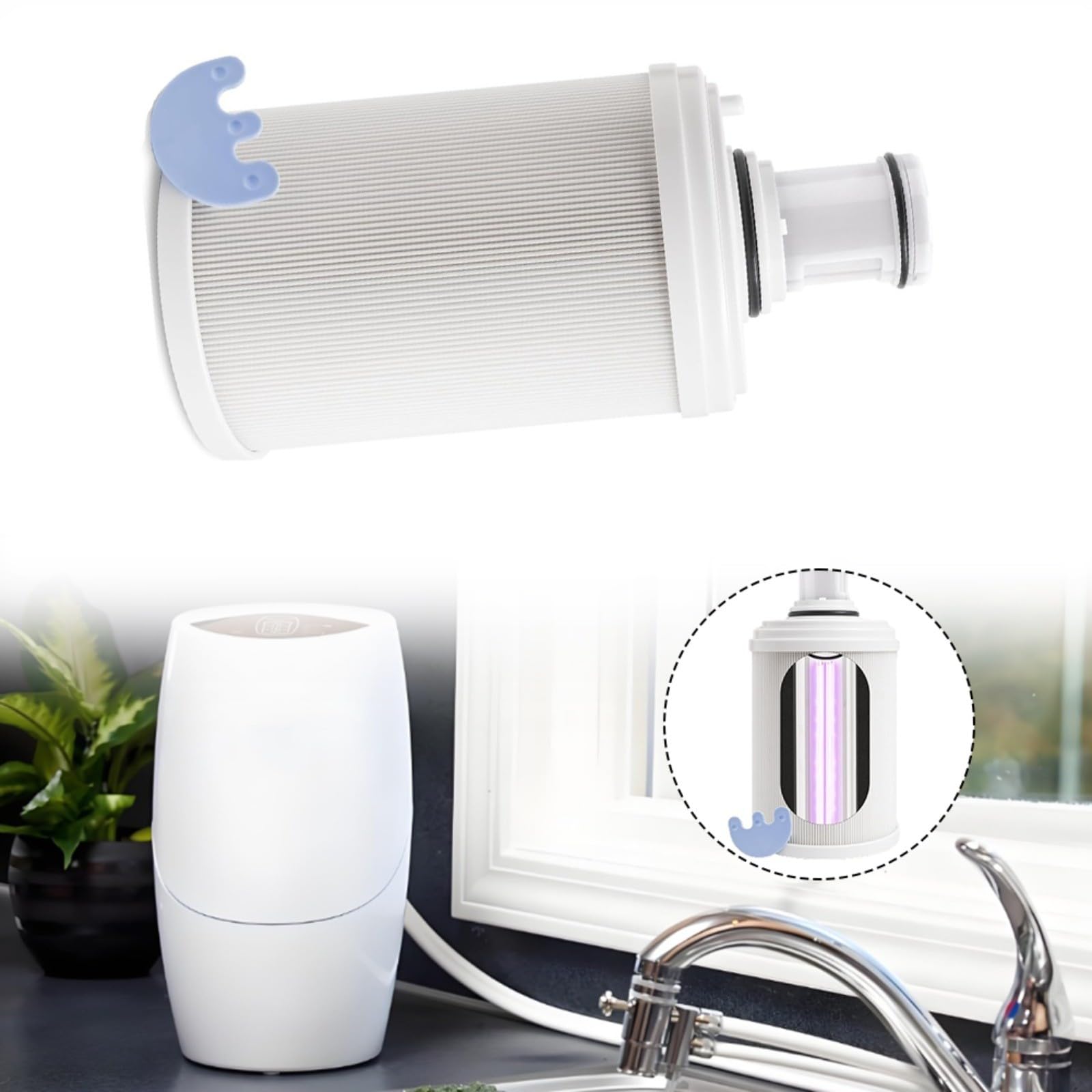 Filtro dell'acqua per purificatore eSpring modello 100186, sostituzione strato pre-filtrante con alta efficienza