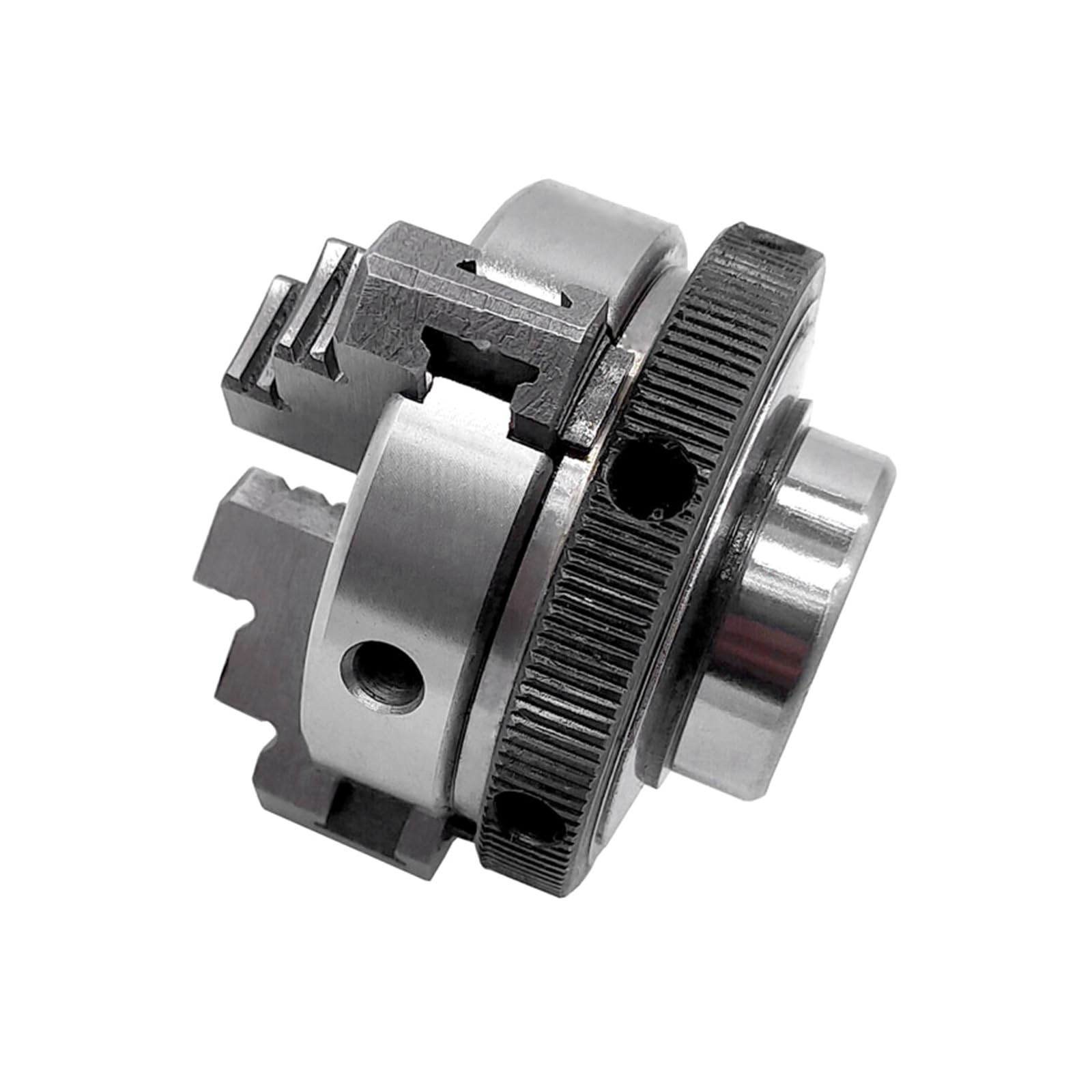 Uchwyt Tokarski, K01-50 uchwyt tokarski 3 szczęki 4 M14*1 korbowód K01-63 80 K02-50 63 80B samocentrujący Mini DIY Metal do narzędzi tokarki drewna(K01-50)